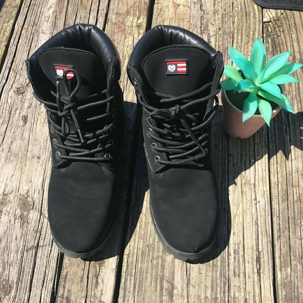 Phat Farm Black Boots